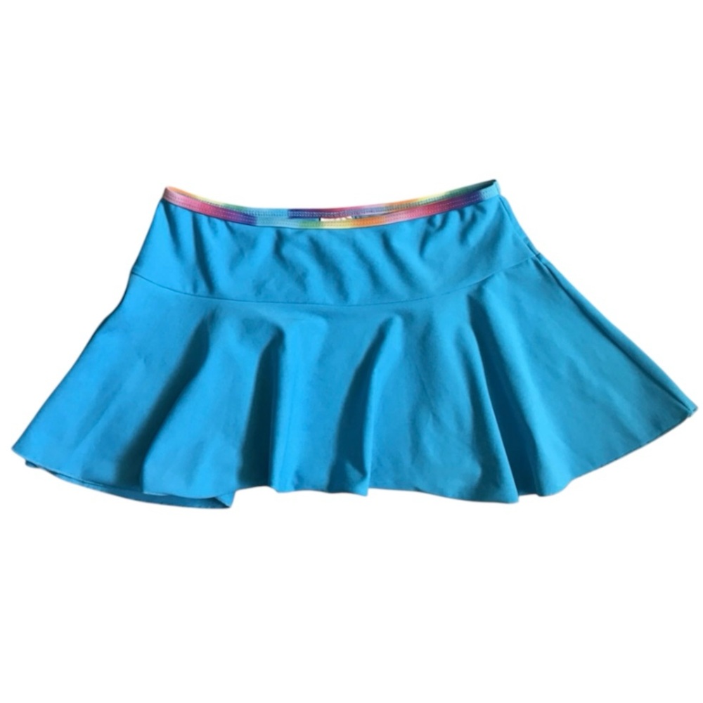 Xhilaration Blue Swim Coverup Skirt ~ M (7/8)